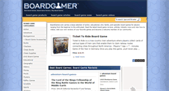 Desktop Screenshot of boardgamer.com